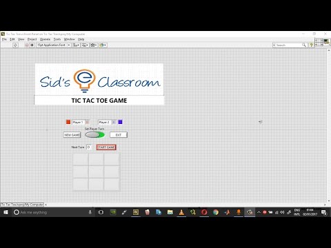 Tic Tac Toe in Labview