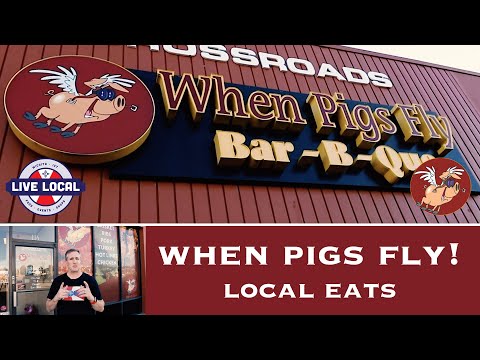 When Pigs Fly! | BBQ Food Review | Live Local Wichita