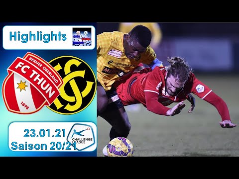 Highlights: FC Thun vs FC Schaffhausen (23.01.2021)