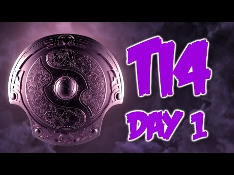Dota 2 International 2014 Playoffs Phase  - Day 1 Highlights