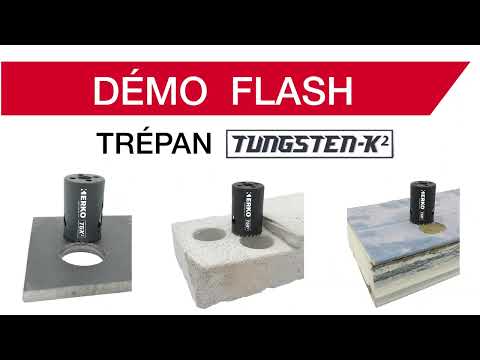 TUNGSTEN-K² ERKO : Un trépan carbure hautes-performances