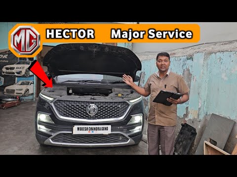 MG Hector diesel Major Service || MCG