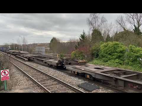 66126 Daventry - Doncaster DRS Tesco train at Langley Mill