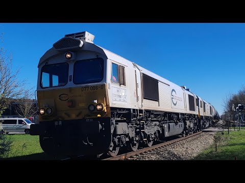 Euro cargo rail class 77 freight train in Burghausen #freighttrain #tank #trainspotting #train