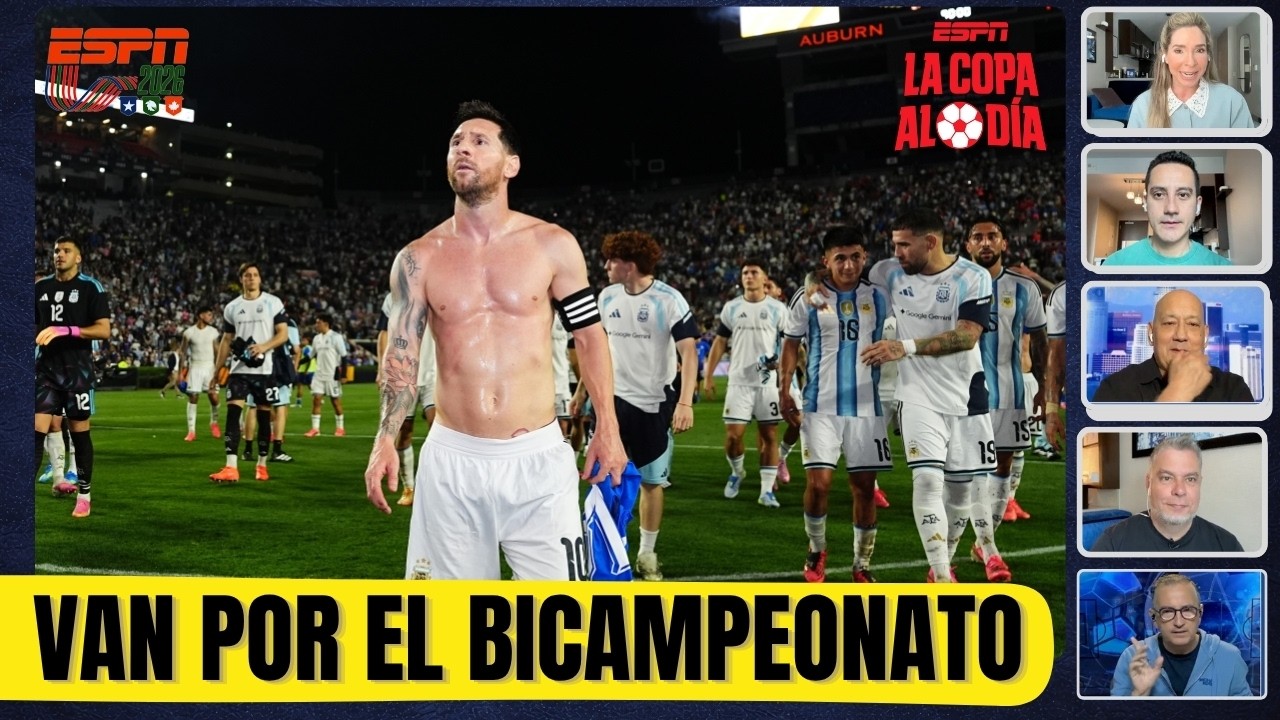 Esta ARGENTINA es MUY DIFERENTE a la del MUNDIAL 2022, pero sigue siendo MUY BUENA | La Copa Al Día