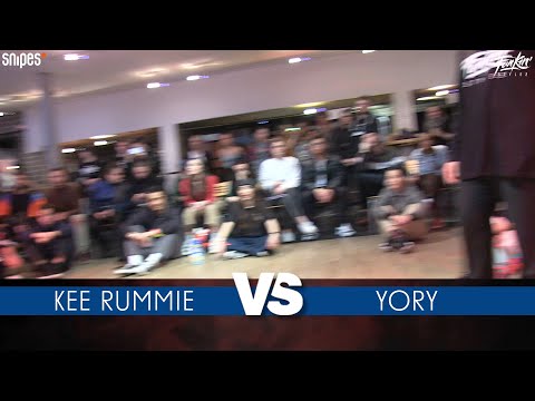 SNIPES FUNKIN STYLEZ 2019 - Popping Best 16 - KEE RUMMIE vs. YORY