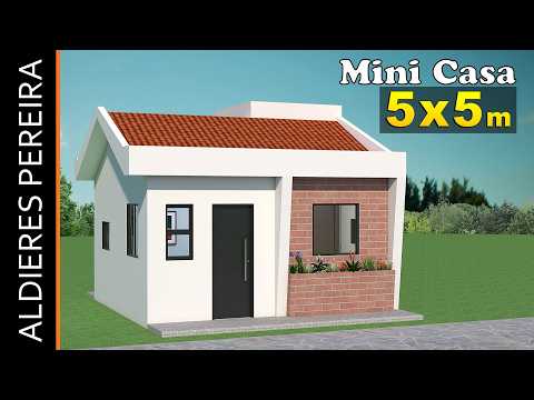 Learn how to make this 5x5 meter mini house