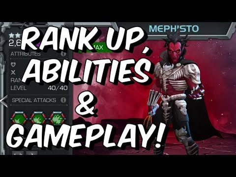Mephisto Rank Up, Abilities & Gameplay! - Marvel Contest Of Champions