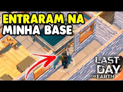 INVASÃO Conseguiram Entra na Minha Base - Last Day On Earth