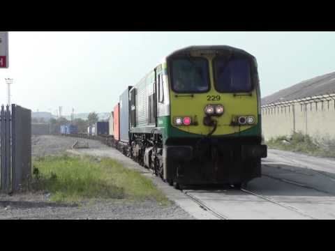 IE 082 with Tara's & 229 + IWT - Alexandra Road & Fairview Depot