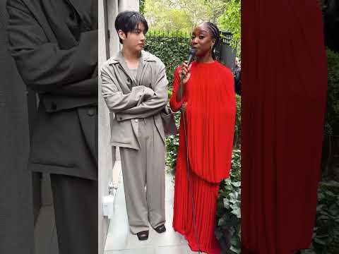 Jung Kook and Ego Nwodim on the city that never sleeps. From the Calvin Klein Collection SP26 show.