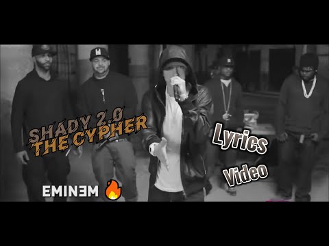 SHADY 2.0 CYPHER - EMINEM VERSE LYRICS VIDEO(UNCENSORED/DIRTY) 2011 BET