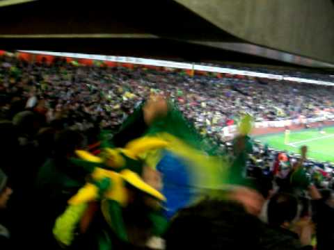 brazil vs italy friendly Robinho's goal