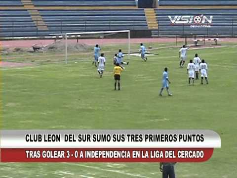 LEON DEL SUR 3-0 INDEPENDENCIA - Vision Deportiva 2013 TVT Canal 39