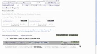 UVa SIS-Wait List and Permission List Demo
