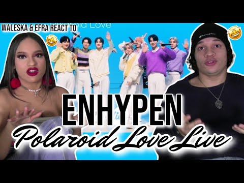 Waleska & Efra react to Enhypen LIVE for the first time!