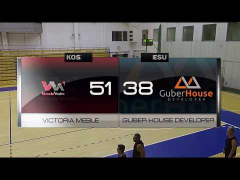 Victoria Meble vs Guber House Developer - XI kolejka - Poznań - Koszykarska Liga Biznesu