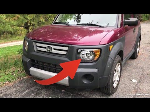 Headlight Housing Replacement Honda Element