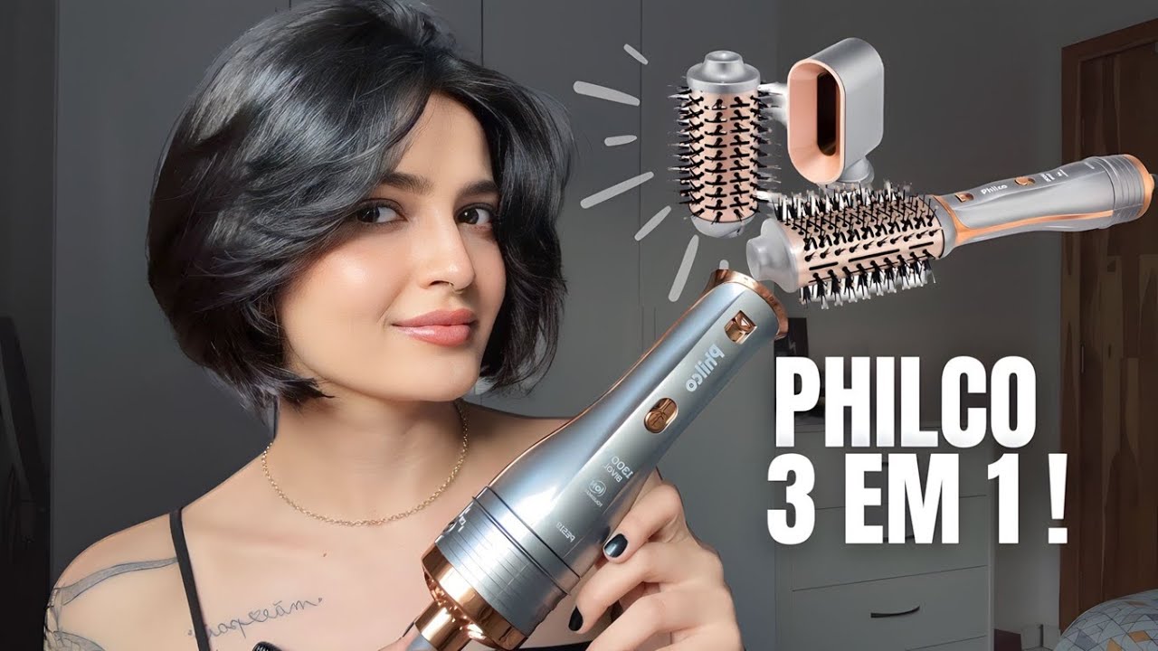 Escova Secadora Philco PES19SG 3 em 1 | Será que é realmente boa?