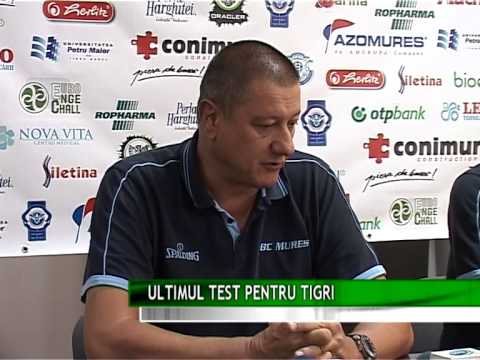 ULTIMUL TEST PENTRU TIGRI