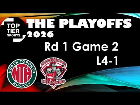 🔴NT v Scarborough  | L4-1 Playoffs Rd1Gm2 Mar 1 2026