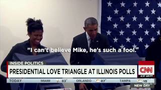 Man to Obama  Don&#39;t touch my girlfriend