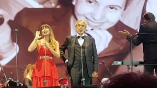 "Don't Cry For Me, Argentina " Andrea Bocelli &amp; Ilaria Della Bidia Szczecin 05.08.2017 TTSR'17