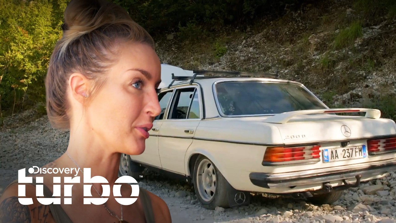 Goblin Arrisca um Mercedes Antigo nas Estradas da Albânia | Viciado em Motores Goblin Garage