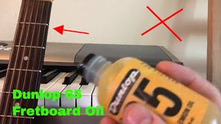 Video thumbnail for ✅  How To Use Dunlop Fretboard 65 Ultimate Lemon Oil Review by The Stuff I Use Channel