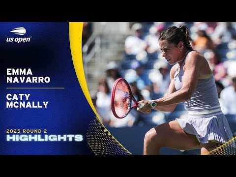 Emma Navarro vs. Caty McNally Highlights | 2025 US Open Round 2
