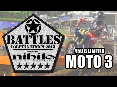 BATTLE: 450 B Limited / Moto 3 - Loretta Lynn's