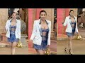 Hot Diva Malaika Arora Looks Stunning Arrives At Poonawala House For Party