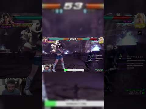 [TEKKEN 7] I LANDED THIS JULIA COMBO IN A REAL MATCH! #shorts