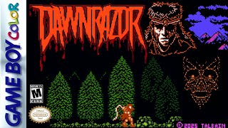 Dawnrazor - Demo |  a New Horror Action Adventure for Game Boy Color!