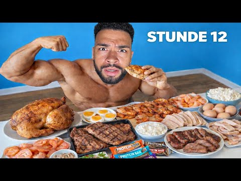 HOW MUCH PROTEIN CAN I EAT IN 24 HOURS?! - SELF-EXPERIMENT