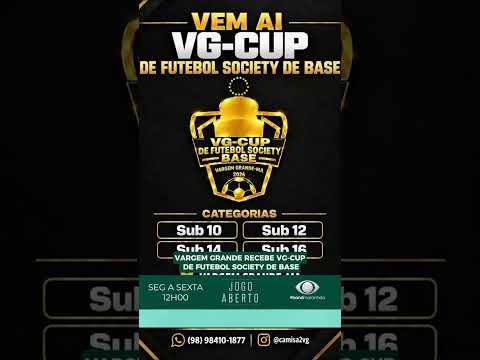 VARGEM GRANDE RECEBE VG-CUP DE FUTEBOL SOCIETY DE BASE