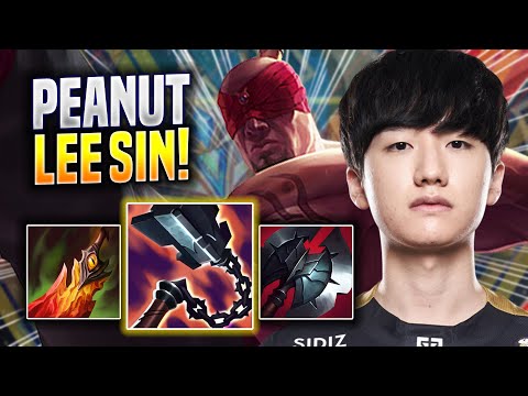 PEANUT IS A GOD WITH LEE SIN! - GEN Peanut Plays Lee Sin JUNGLE vs Kindred! | Season 2023