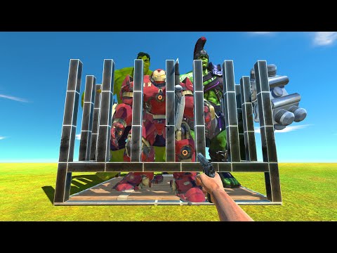 Fps Avatar Rescue X3 Hulk - Animal Revolt Battle Simulator