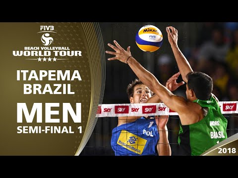 Kantor/Losiak vs. Evandro/Andre - Full Match | 4* Itapema - FIVB Beach Volleyball World Tour 2017/18