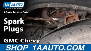 How to Replace Spark Plug 96-00 Chevy Tahoe