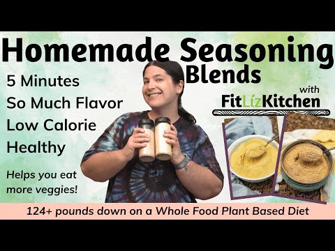 5-Minute Homemade Seasoning Blends to Eat More Veggies! (WFPBNO Healthy and Vegan)