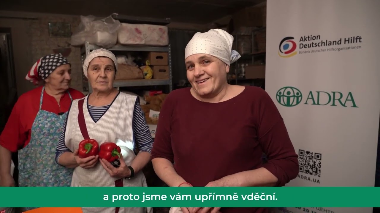 ADRA | Potravinová pomoc na Ukrajině