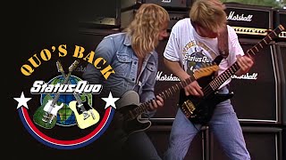 Status Quo - Big Fat Mama, &quot;Out In The Green&quot; Dinkelsbühl - Inselwiese | 5th July 1986 (AI Enhanced)