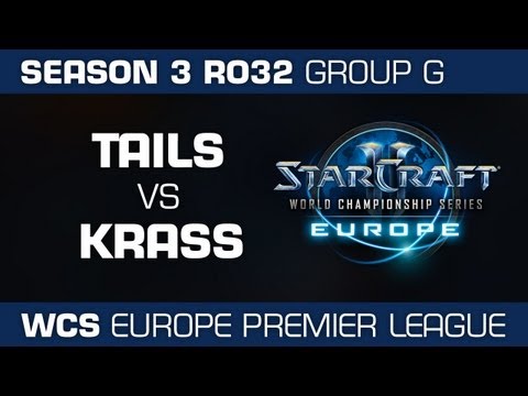 KrasS vs. TAiLS - Group G Ro32 - WCS Europe Season 3 - StarCraft 2