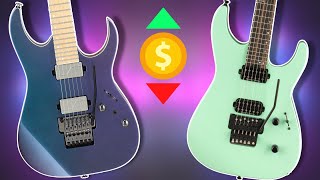 Video thumbnail for Buy This NOT That | Jackson American Series Virtuoso vs. Ibanez RG5120M Prestige by The Axe Guitar