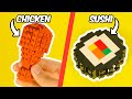 LIFE SIZE LEGO FOOD