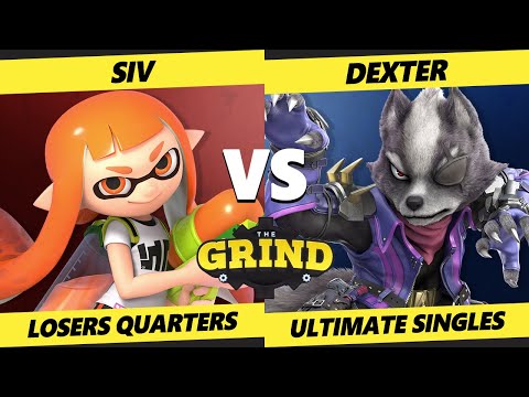 The Grind 172 Losers Quarters - siv (Inkling, ROB) Vs. Dexter (Wolf) Smash Ultimate - SSBU