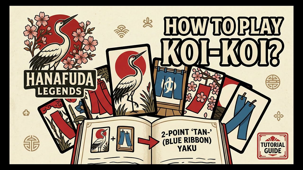 The Easiest Hanafuda Koi-Koi Tutorial | Master the Rules in 5 Minutes