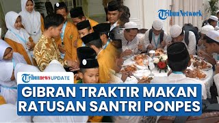 Gibran Undang Ratusan Santri ke Istana Jelang Hari Santri, Ajak Berkeliling hingga Traktir Makan