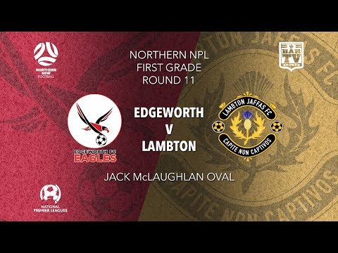 2019 NPL Northern NSW u20s and 1st Grade - Round 11 - Edgeworth Eagles v Lambton Jaffas